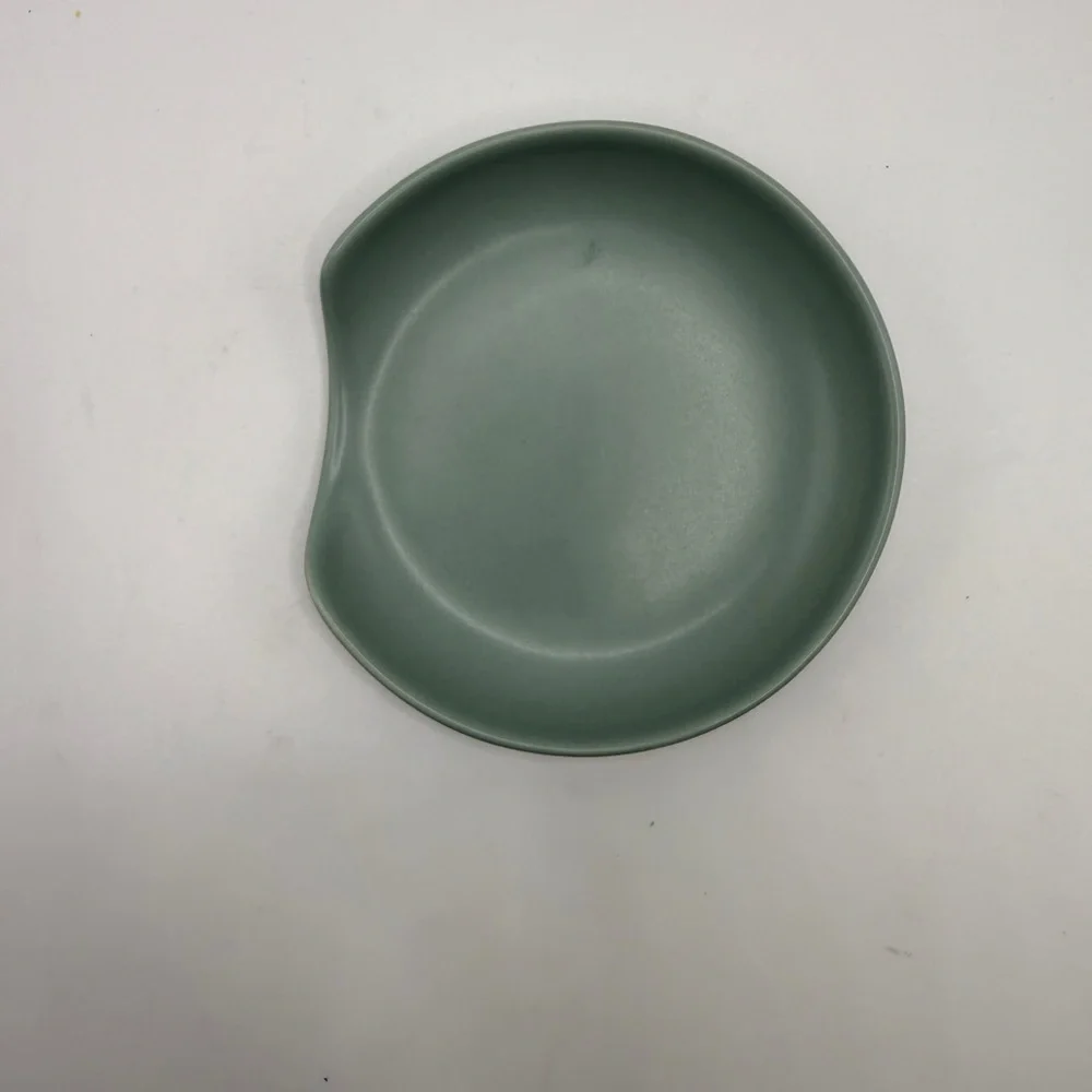 Active Seller!!!  Year & Day Green Ceramic Spoon Rest Brand New Unused in Box